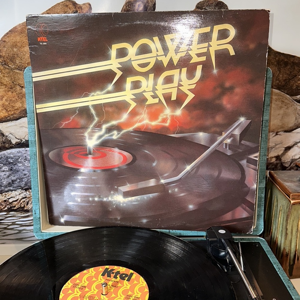 Vintage Power Play Vinyl Record